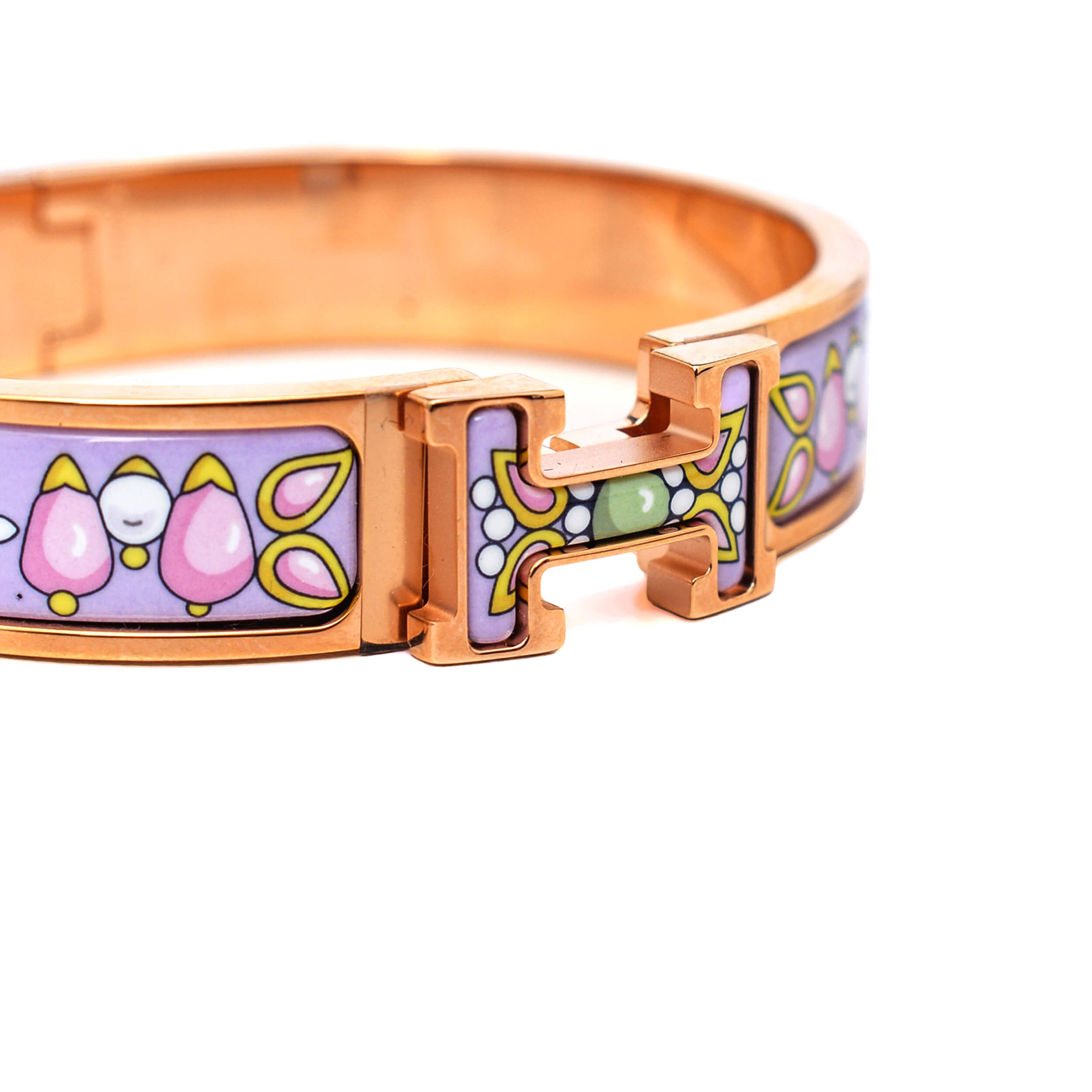 Hermes - Parures De Maharajas Clic H Bracelet